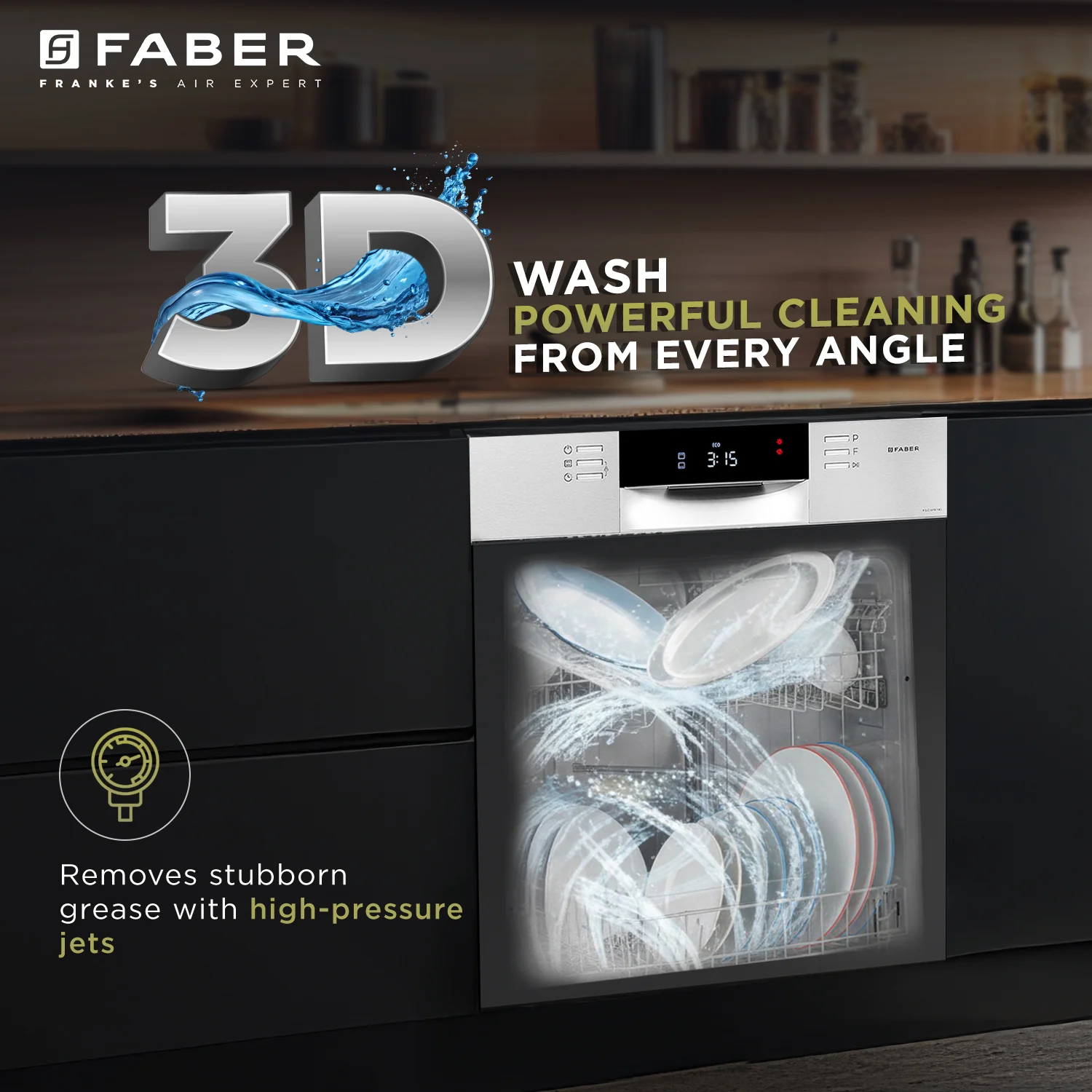 Faber FSID 8PR 14S Built-in Dishwasher: Product feature